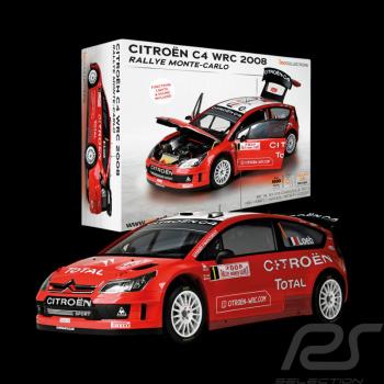 Citroën Kit C4 WRC n° 1 Sieger Rallye Monte-Carlo 2008 Loeb 1/8 Bausatz Ixo Models